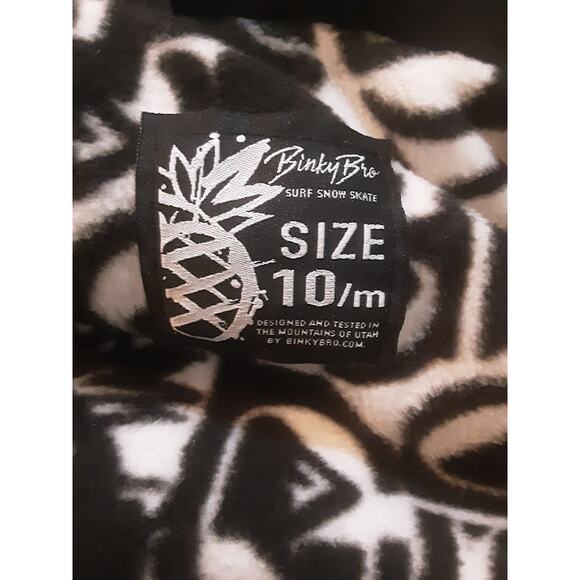 Binky Bro x Quiksilver Powder Club Kids Snow Suit Size 10/M Neon Yellow - Picture 9 of 9